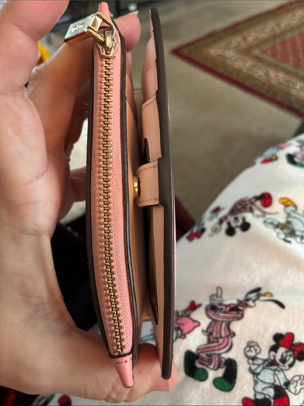 Kate Spade—Coral Patch bi-fold Card Holder wallet - Picture 5 of 5